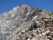 Versante sud del Ciarforon, dal colle