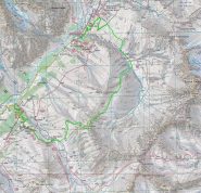In verde, riportato sulla cartina 