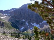 lago di Tavel con le Aiguille sullo sfondo