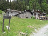 l'alpe di Arpilles prima dell'arrivo a Challancin...