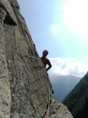 LeRoy si appresta a salire il secondo tiro