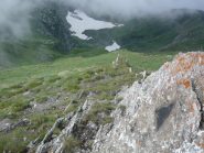 lago morto dalla cima