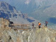 spettacolare cresta sotto il rif