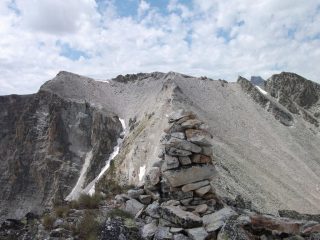 dal monte di Ciabriera vista sulla Tete de Cialancion 