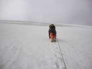 sul tratto a 50° subito prima del tratto ghiacciato