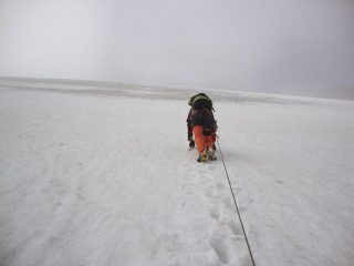 sul tratto a 50° subito prima del tratto ghiacciato