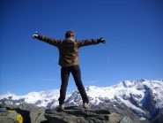 il meraviglioso spettacolo del monte rosa