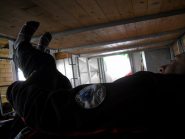 meritato riposo nel bivacco