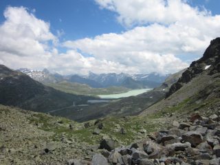 panorama sul Lago Bianco