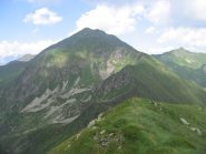 Il m. Azzarini e la cresta E di Salita (Dal Piz de Li segadi)