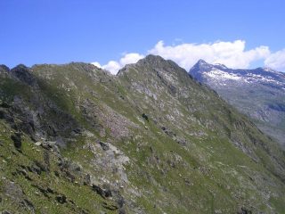 Al centro il Monte Cavaglia