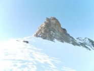 il risalto roccioso che porta alla vetta dell'Hohberghorn