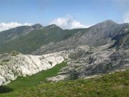 La dorsale del Mongioie verso il Mondolè