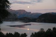 Riflessi al tramonto