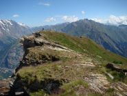 sulla anticima del Crammont