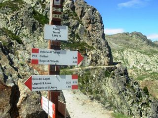 passo di tésina - il sentiero ex militare ora è spettacolare