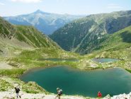salendo al c.lle di s.anna, i laghi inf. di lausfer