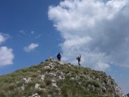 in cima spazzolati dal vento