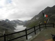 La valle dal rifugio Aosta