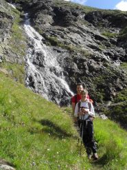 sul sentiero 14A dopo il bivacco della forestale....