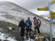 al colle Tsa Setse  con vento siberiano....