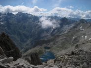I laghi di Fremamorta dal colle di Bresses