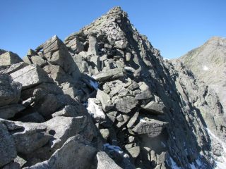La cima ormai a portata di mano