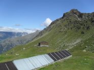 il bivacco dal colle....