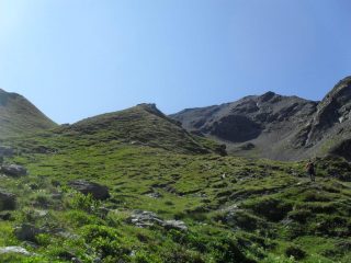 in vista del bivacco ...