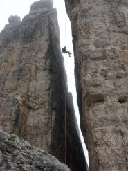 in discesa dalla lucy