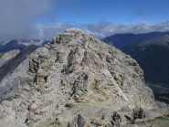 La cima vista dall'anticima