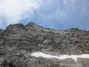 la parte alta della salita