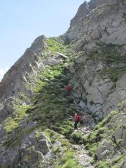 scendendo dal passaggio del porco