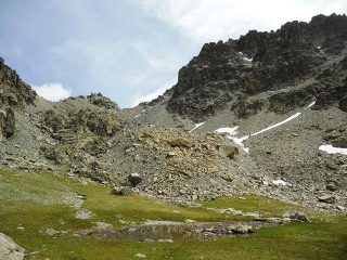 laghetto dei Duc e i due passi in lontananza