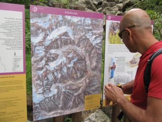 Appena partiti Roberto studia il percorso...