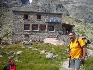 Arrivare in un rifugio è sempre una bella sensazione. Custode molto simpatico e ospitale