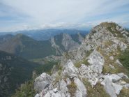 La cima centrale delle Rocce