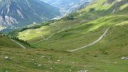 Strada verso Pian dell'Alpe....