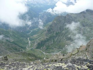 Verso Ceresole dalla cima