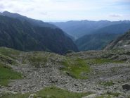 Salendo il vallone della Drosa