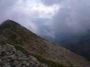 Dalla vetta veduta verso la Torretta del Prete