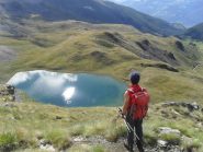 il lago visto dall'alto...