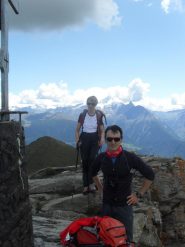 in vetta alla Chaligne...