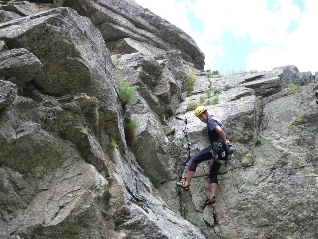 apertura terzo tiro in stile trad