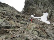 scendendo dal passo ischiator