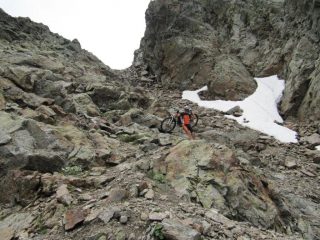 scendendo dal passo ischiator