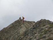 Arrivo in vetta di Corrado