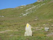 In salita sul sentiero 5b