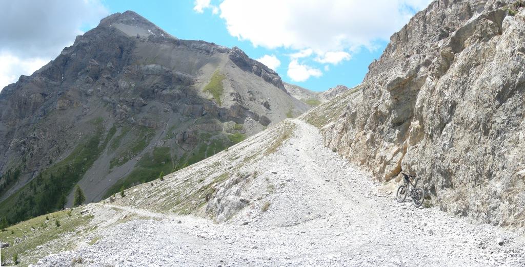 La strada prima di Roccia Tagliata
