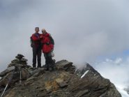 Giancarlo ed il sottoscritto in vetta...